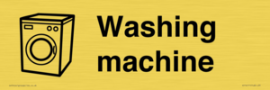 Dementia washing machine sign
